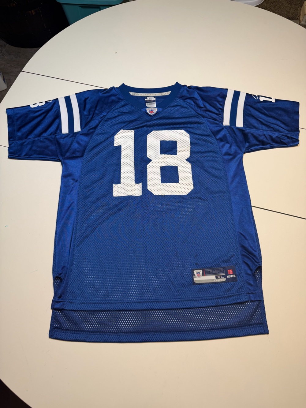 Reebok Indianapolis Colts Peyton Manning #18 youth jersey XL